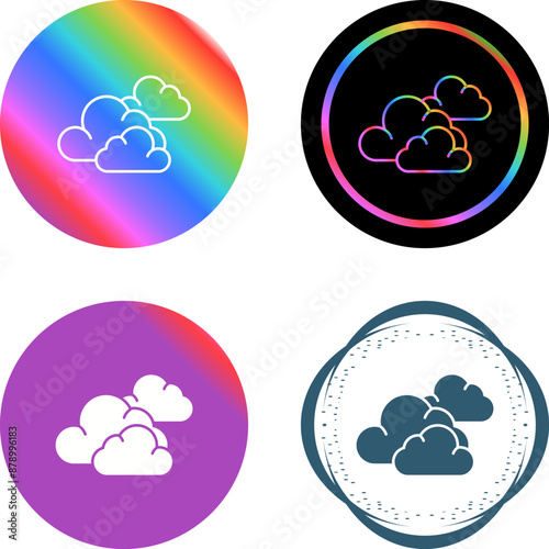 Cloudy Vector Icon