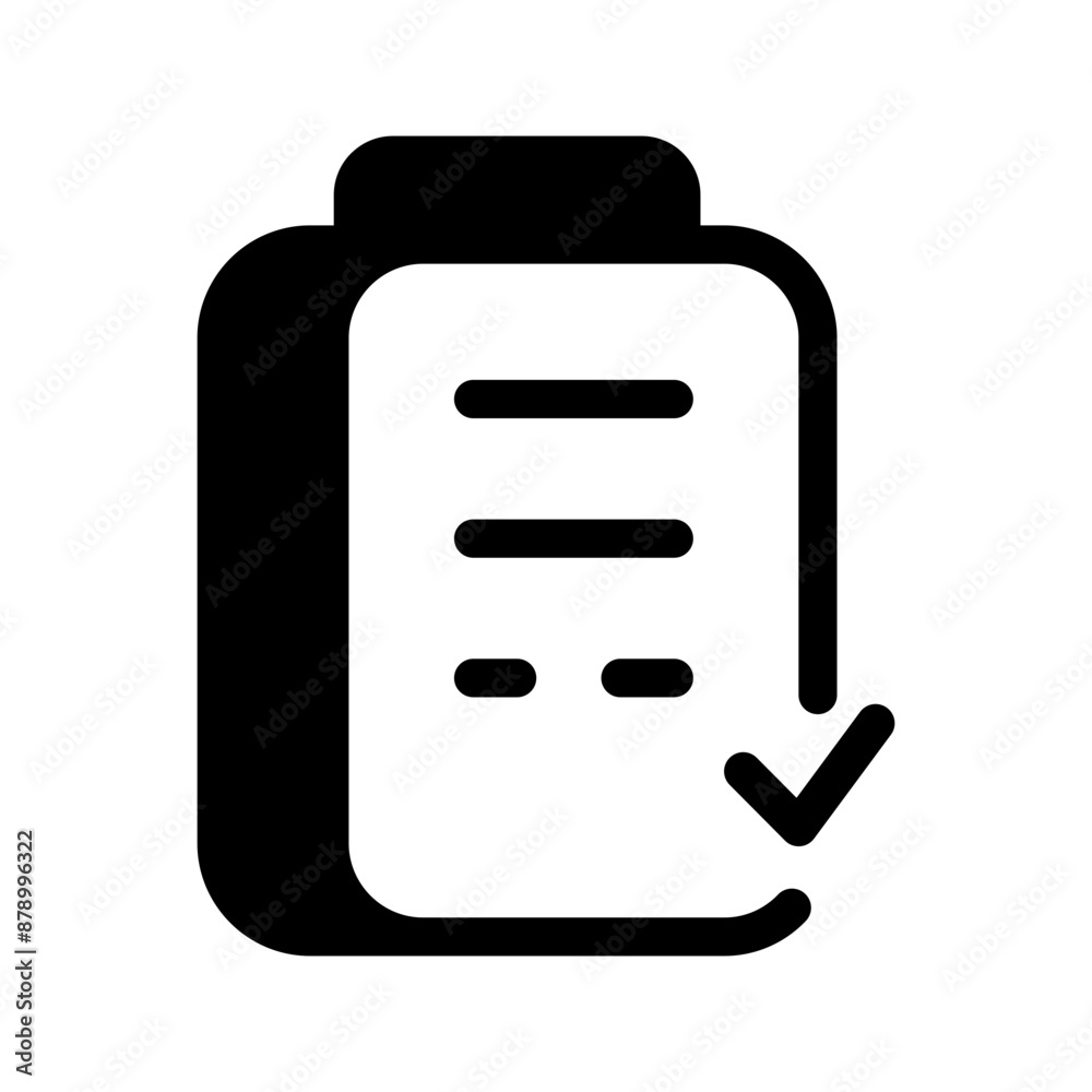 Checklist Icon Vector Symbol Design Illustration Checklist Icon Vector Symbol Design Illustration