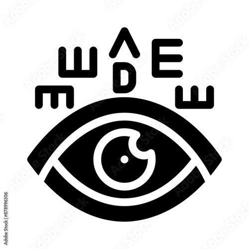 eye glyph icon