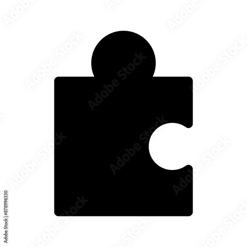 Jigsaw Icon Vector Symbol Design Illustration