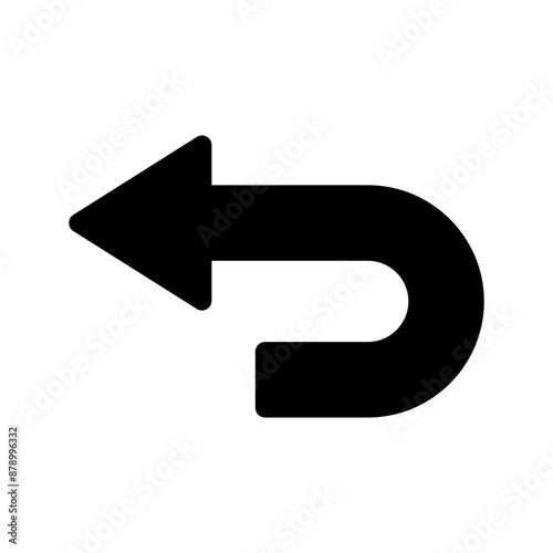 Undo Icon Vector Symbol Design Illustration