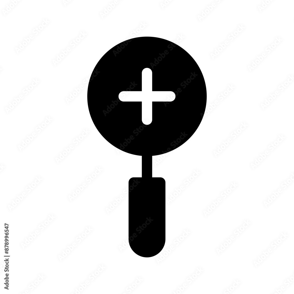 Fototapeta premium Zoom In Icon Vector Symbol Design Illustration