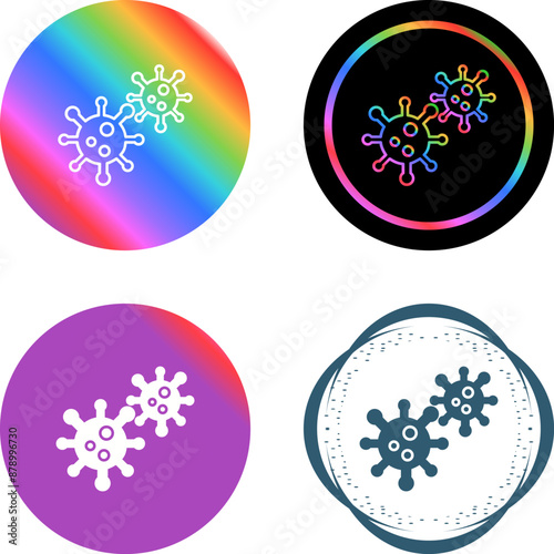 Covid virus Vector Icon