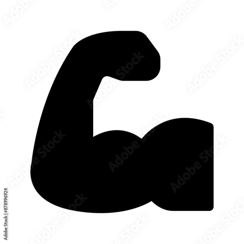 Strength Icon Vector Symbol Design Illustration