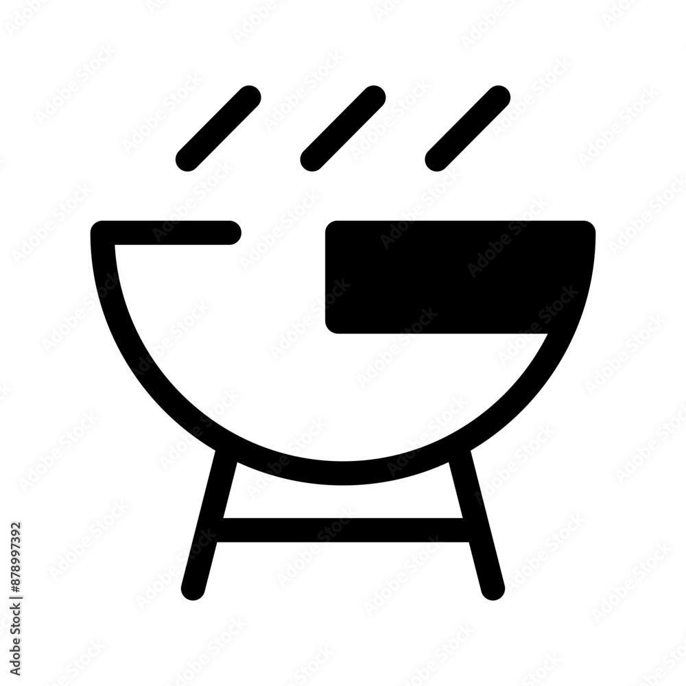 Bbq Grill Icon Vector Symbol Design Illustration Bbq Grill Icon Vector Symbol Design Illustration
