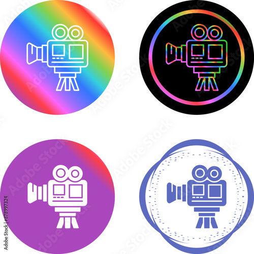 Video Camera Vector Icon