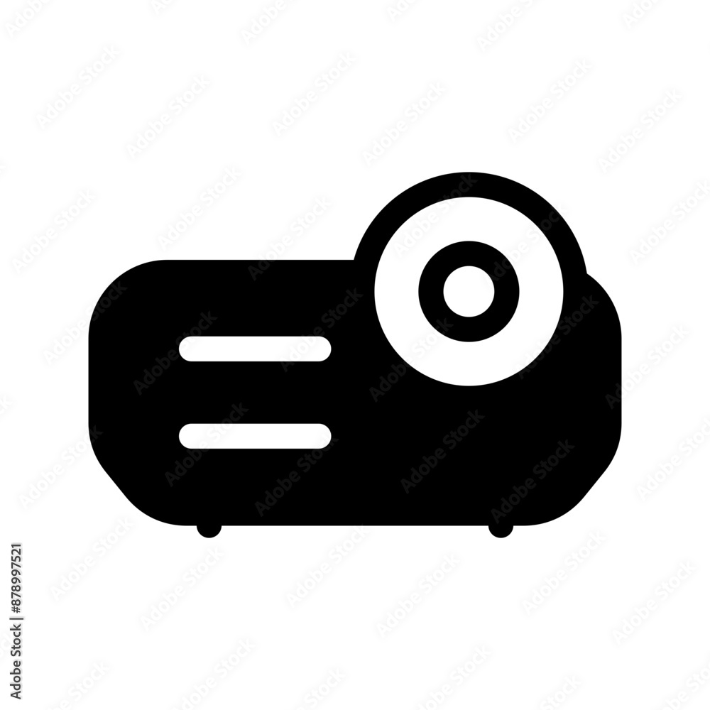 Projector Icon Vector Symbol Design Illustration Projector Icon Vector Symbol Design Illustration