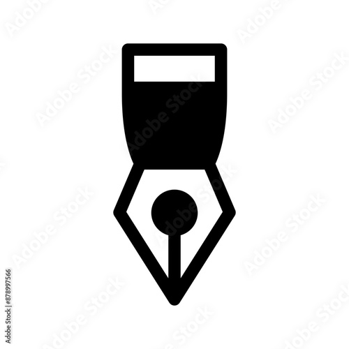 Ink Pen Icon Vector Symbol Design Illustration