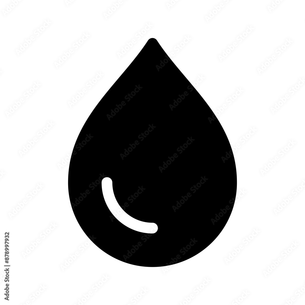Droplet Icon Vector Symbol Design Illustration Droplet Icon Vector Symbol Design Illustration