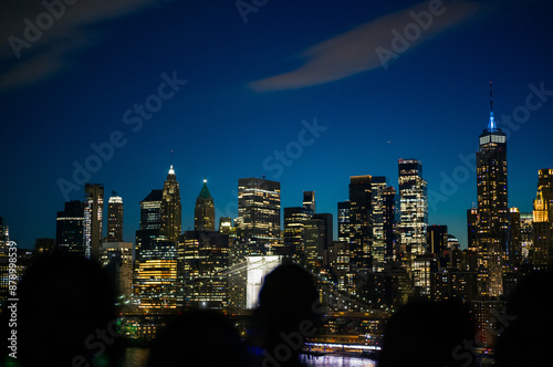マンハッタンの夜景