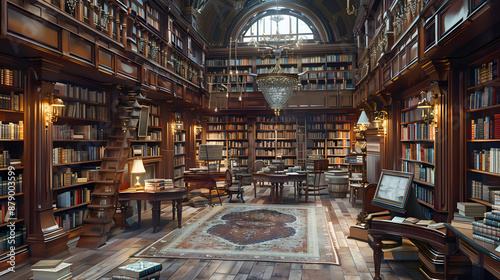 Old library holding many historical old books and manuscripts  © Akash Tholiya