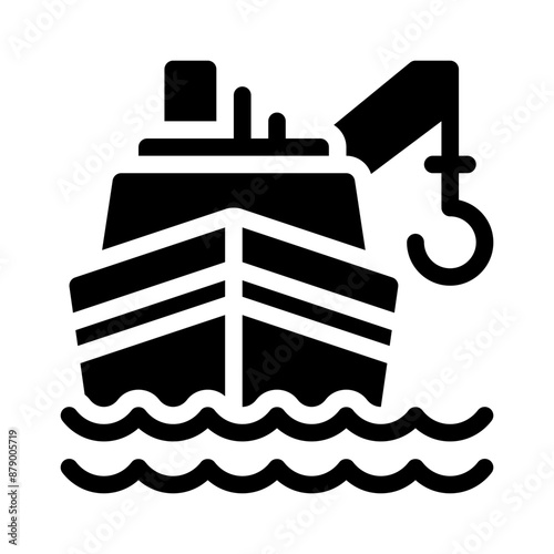 barge glyph icon