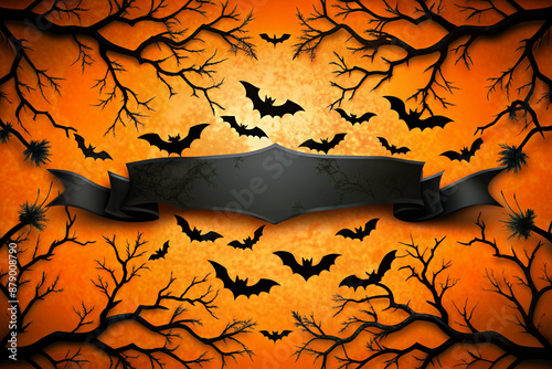 scary halloween background