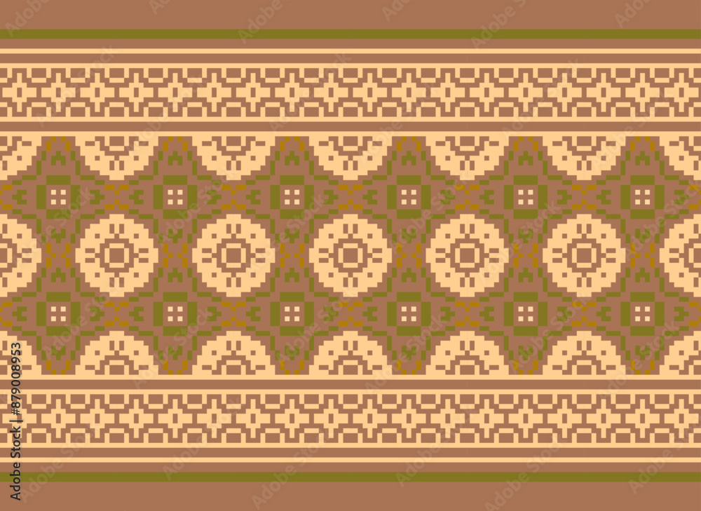 Pixel Tribal striped seamless pattern. Aztec geometric background. Can be used in fabric design for clothes, accessories, decorative paper, wrapping, Pixel Tribal striped seamless pattern. Aztec geometric background. Can be used in fabric design for clothes, accessories, decorative paper, wrapping,