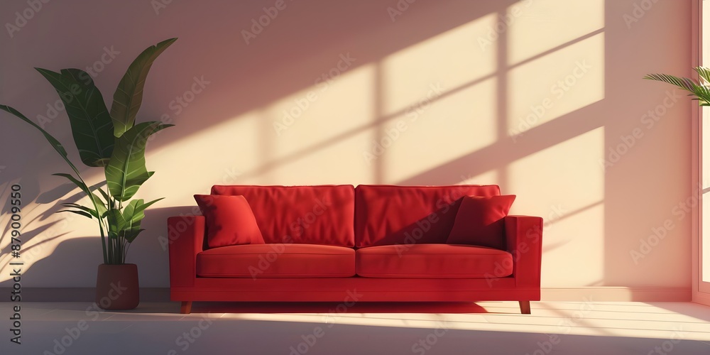 Cozy lofi living room virtual background animated for stream overlays