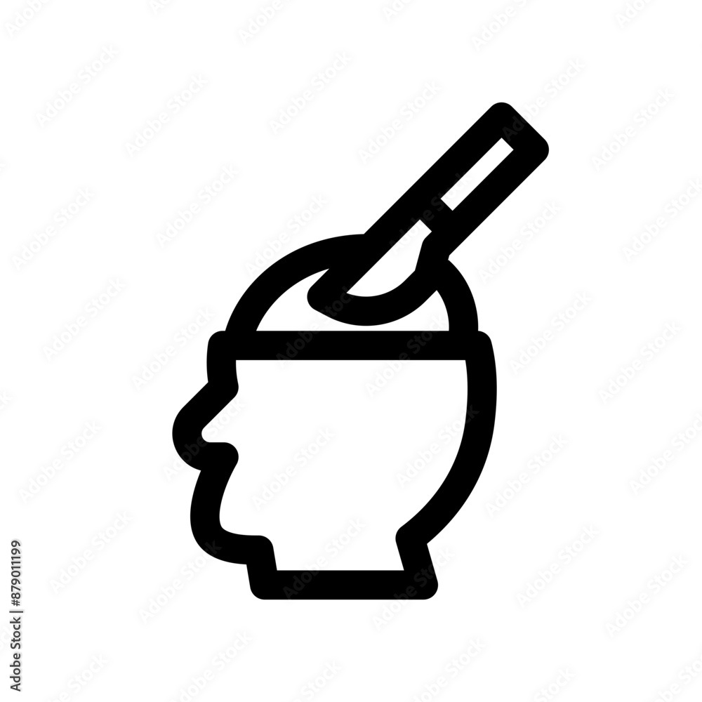 Obraz premium Neurosurgery Icon