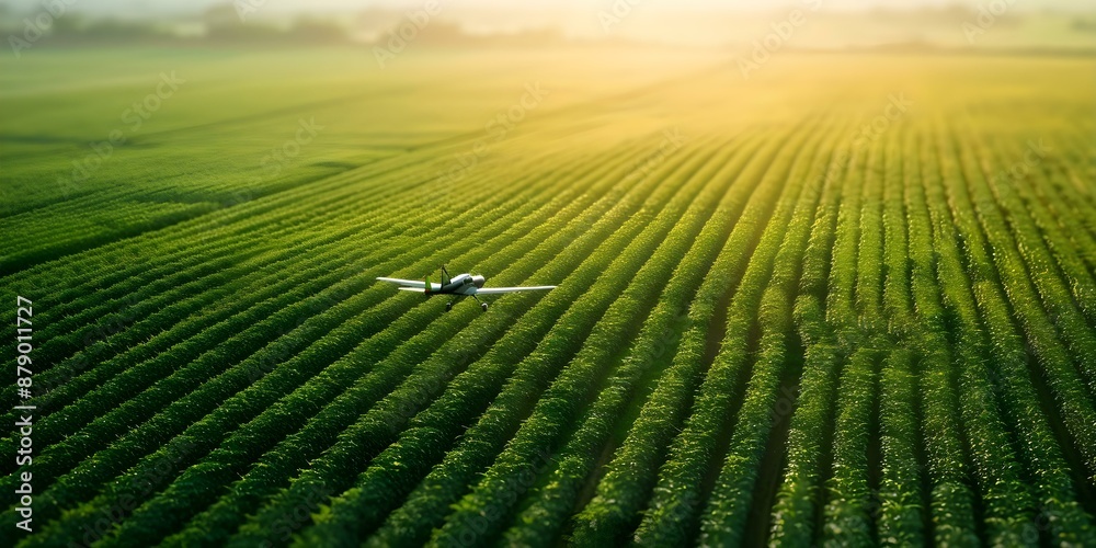 Net zero emissions flight with sustainable aviation fuel over soybean