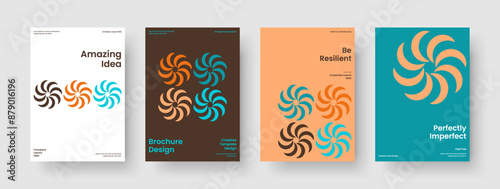 Modern Business Presentation Layout. Geometric Background Design. Isolated Banner Template. Book Cover. Flyer. Brochure. Poster. Report. Advertising. Brand Identity. Magazine. Leaflet. Catalog