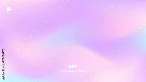 Combination pastel color gradient background vector design, gradient background