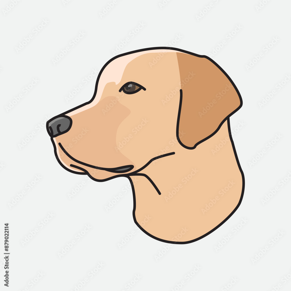 Vector illustration Dog. Vector design Dog animal. Dog Vector Cartoon design illustration and icon for website, digital and print Vector illustration Dog. Vector design Dog animal. Dog Vector Cartoon design illustration and icon for website, digital and print
