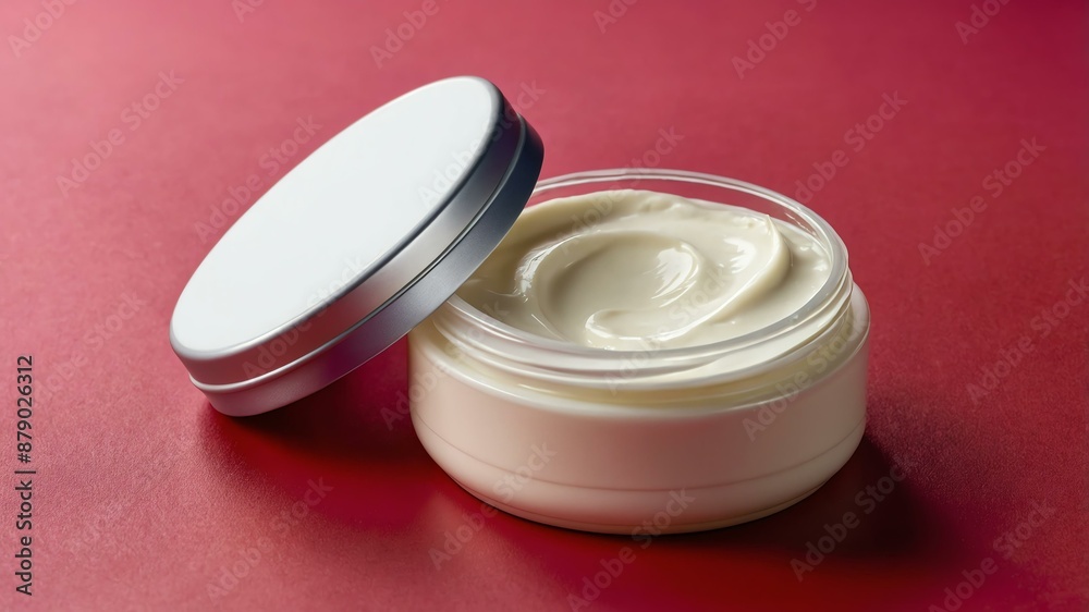 aesthetic generic cream case with white body and purpl background aesthetic generic cream case with white body and purpl background