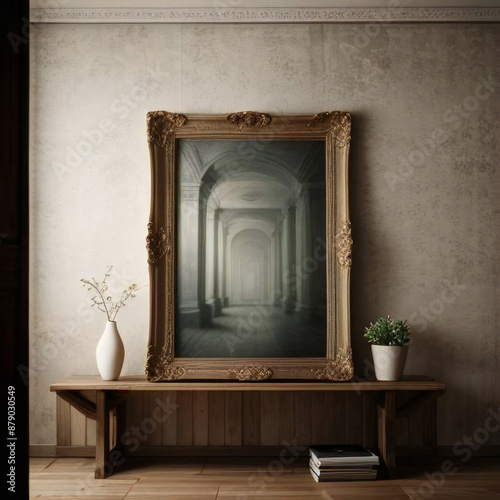 Showcase Your Art in This Classic Gold Frame