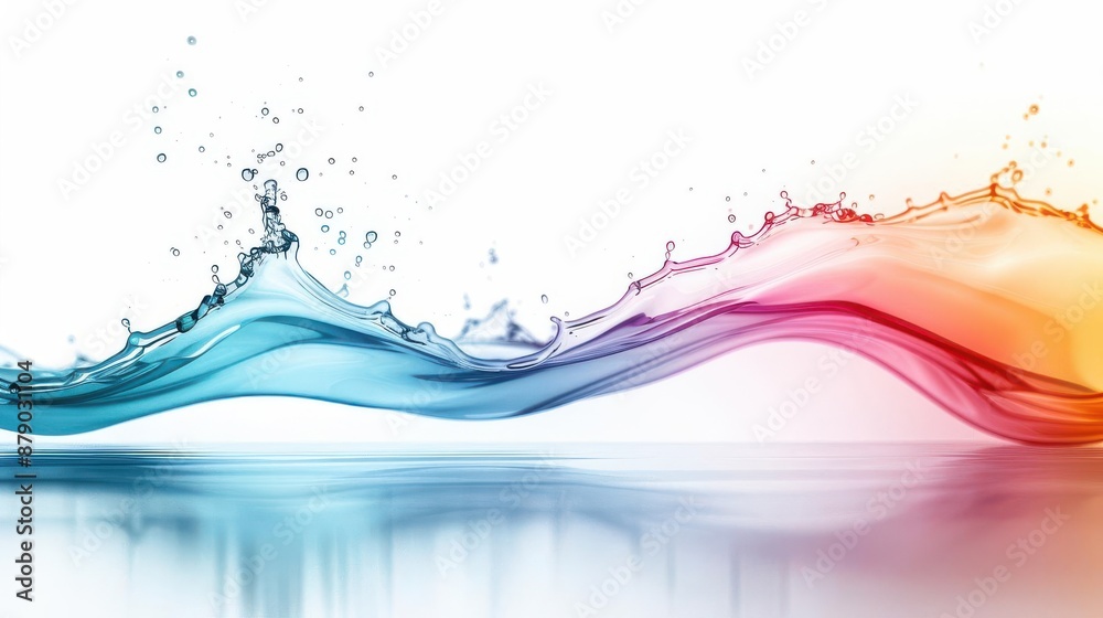 Abstract swirls of color representing cuttingedge medical technology in a healthcare setting Abstract swirls of color representing cuttingedge medical technology in a healthcare setting