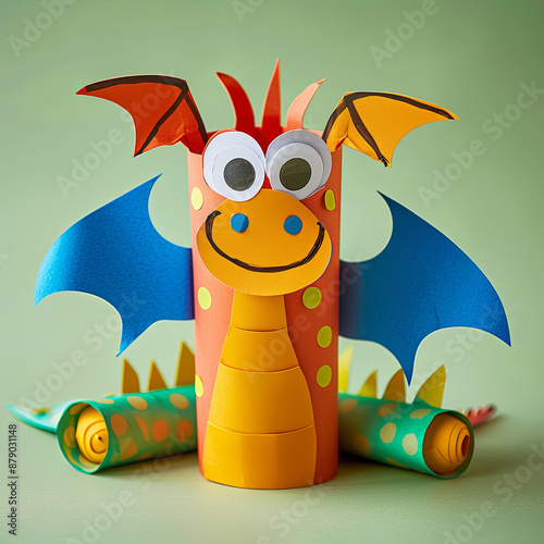 Dragon Paper Craft for Kids