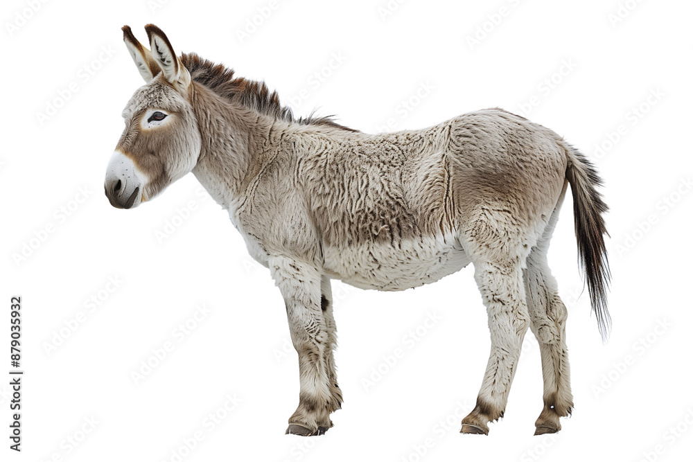 Donkey isolated on transparent background. Donkey isolated on transparent background.