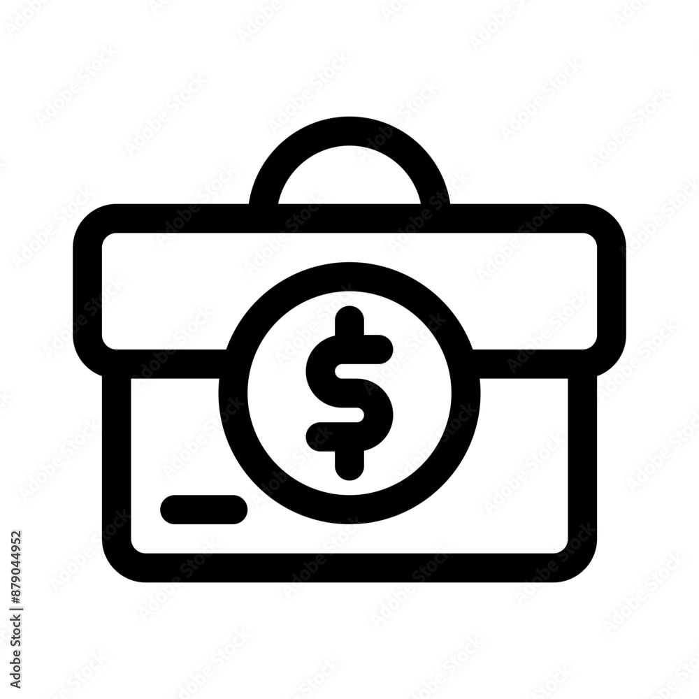 briefcase line icon briefcase line icon