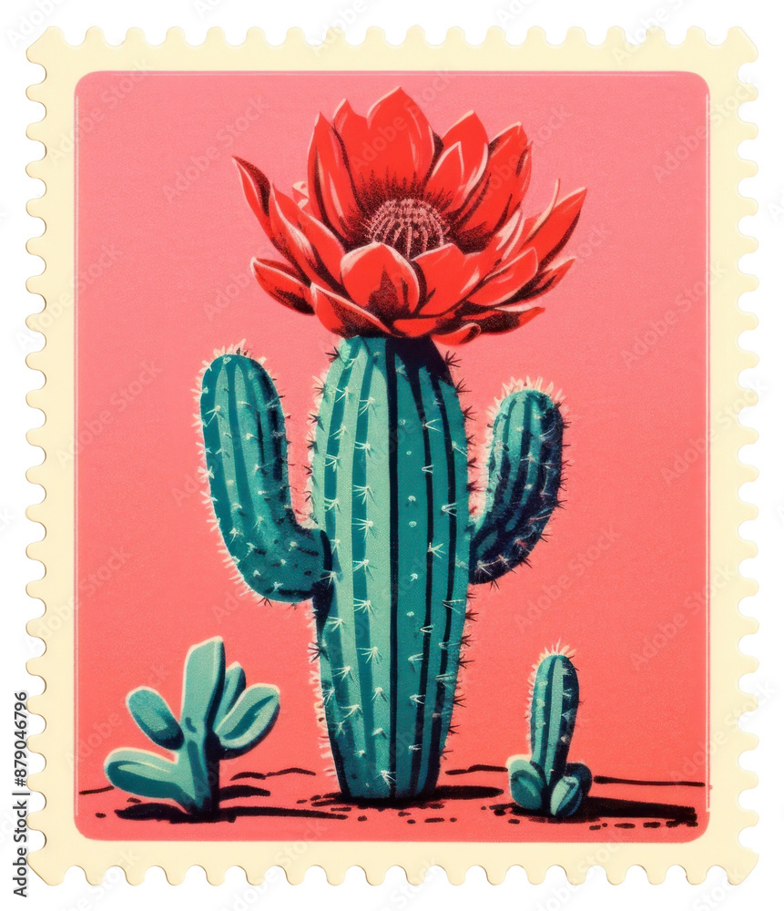 PNG Cactus Risograph style cactus plant inflorescence. PNG Cactus Risograph style cactus plant inflorescence.