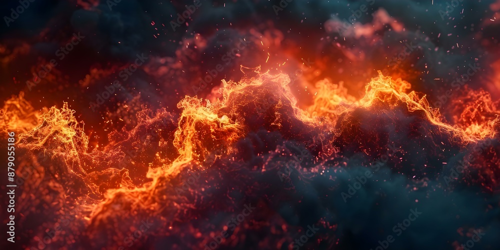Fiery Red Flames A Background of Intense Heat. Concept Fire Photography, Intense Heat Images, Red Flames, Fiery Outdoors, Hot Burning Background Fiery Red Flames A Background of Intense Heat. Concept Fire Photography, Intense Heat Images, Red Flames, Fiery Outdoors, Hot Burning Background