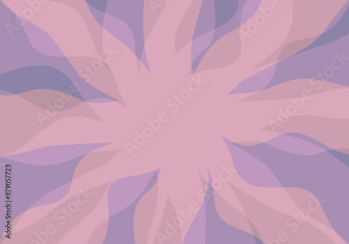 Fondo abstracto de formas rosas onduladas y distorsionadas en vapor