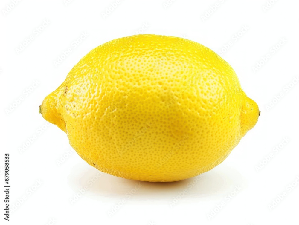 Fresh Lemon Isolated on White Background Fresh Lemon Isolated on White Background