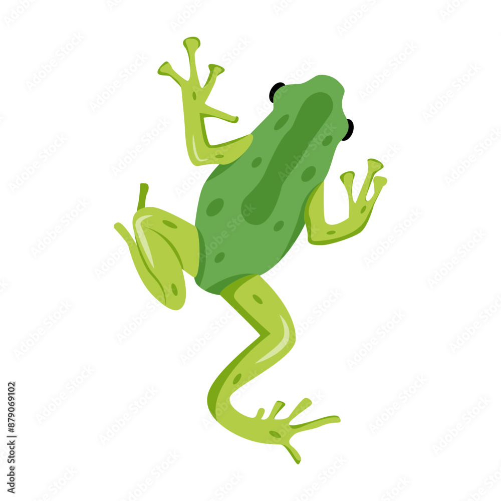 Fototapeta premium A flat style icon of polliwog