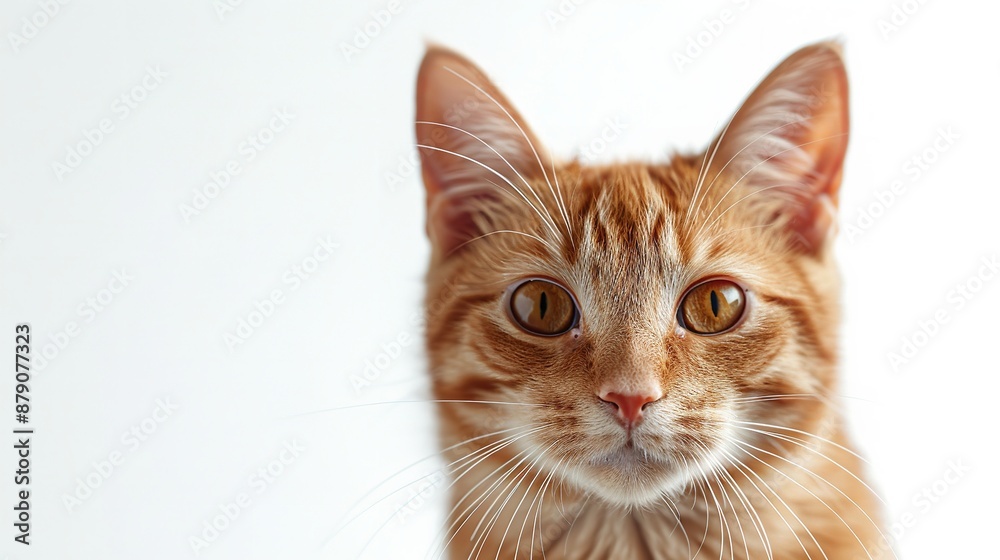 Close Up Portrait of a Cat Isolated on Transparent Background Close Up Portrait of a Cat Isolated on Transparent Background