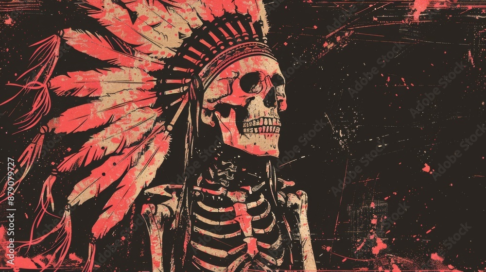 Edgy punk poster or flyer. Musical anarchy and independence. Color scheme is intense, embody punk ethos. Grunge texture. Skulls and rebellious spirit of punk. Edgy punk poster or flyer. Musical anarchy and independence. Color scheme is intense, embody punk ethos. Grunge texture. Skulls and rebellious spirit of punk.