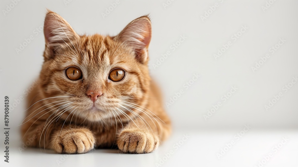 Small Kitten Sitting on Table Small Kitten Sitting on Table