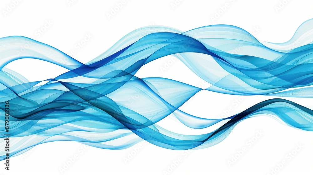 Naklejka premium Abstract wave element for design with digital frequency track equalizer in stylized line art background.