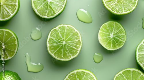 The Fresh Lime Slices