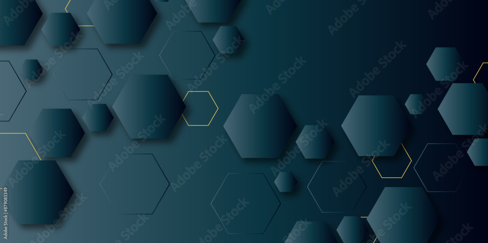 Vector hexagon banner design background with hexagon pattern. Digital futuristic banner technology concept background. Design for science, banner, medicine or technology background. Vector hexagon banner design background with hexagon pattern. Digital futuristic banner technology concept background. Design for science, banner, medicine or technology background.
