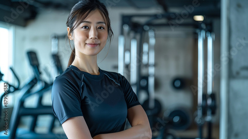 インストラクターの女性