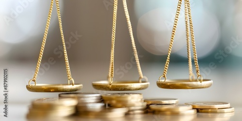 Navigating Ethical Finances and Tax Implications in Financial Planning. Concept Ethical finances, Tax implications, Financial planning, Investment strategies, Sustainable wealth photo