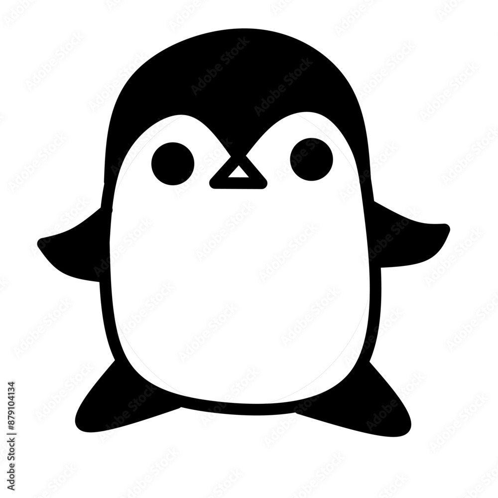 cute penguin black and white cute penguin black and white