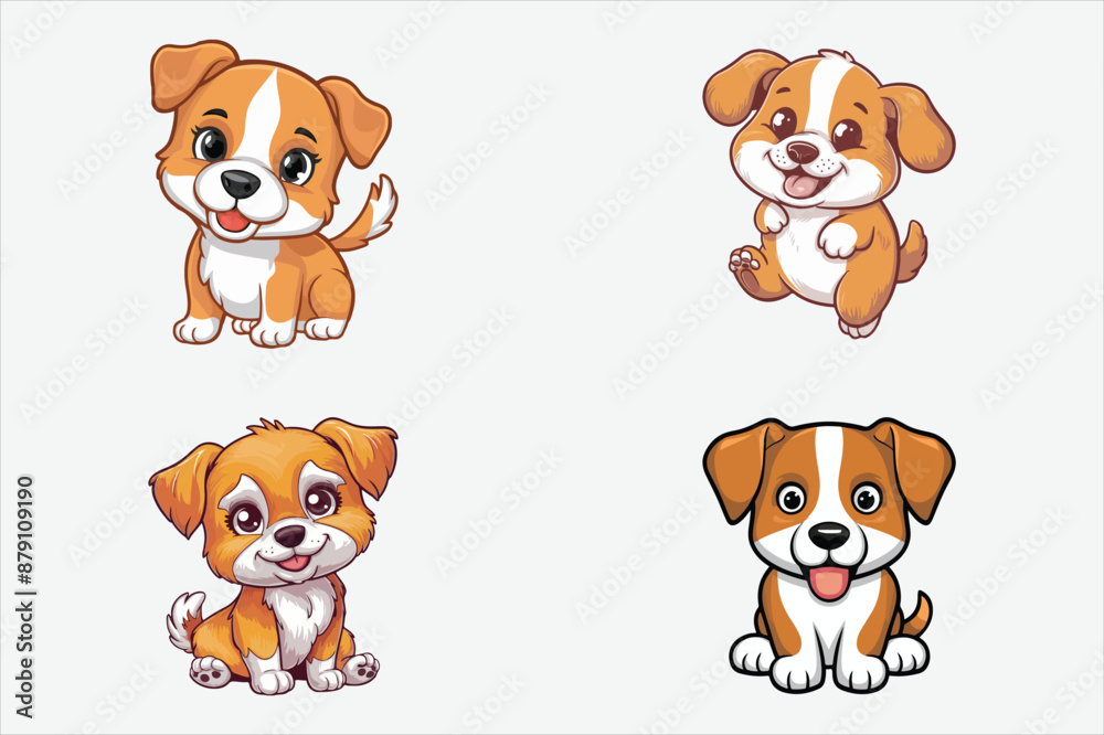 set of puppies set of puppies
