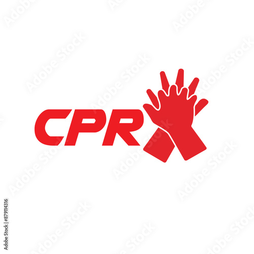 heart cpr medical icon vector design	
