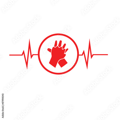 heart cpr medical icon vector design	
 photo