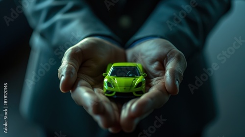 The Miniature Yellow Car photo