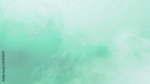 Light mint green gradient background with a fresh and calming effect, ideal for nature-inspired designs. 32k, full ultra hd, high resolution © ALLAH KING OF WORLD