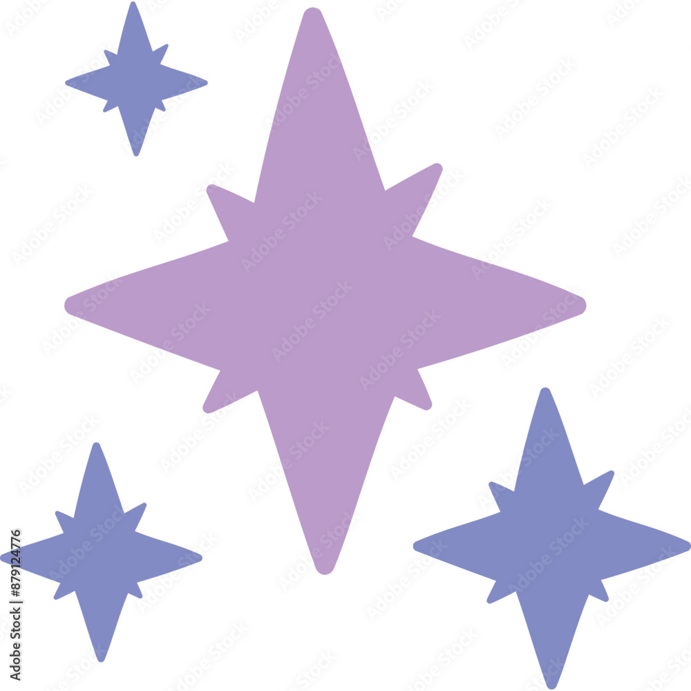 Obraz premium Cute Hand Drawn Sparkle